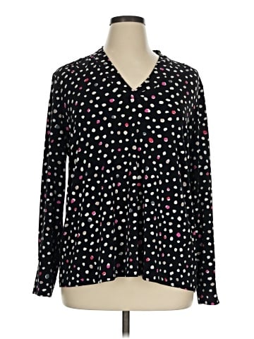 Nic + Zoe Long Sleeve Blouse (view 1)