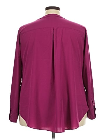 Worthington Long Sleeve Blouse (view 2)