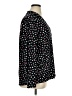 Nic + Zoe Polka Dots Black Long Sleeve Blouse Size 1X - photo 4