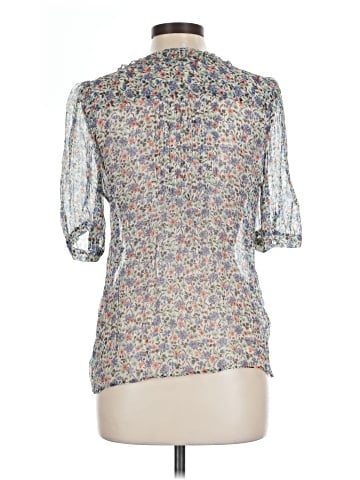 Gerard Darel Short Sleeve Silk Top (view 2)