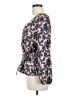 J.Crew 100% Polyester Pink Long Sleeve Blouse Size M - photo 5