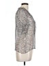 Gerard Darel Gray Short Sleeve Silk Top Size 10 (42) - photo 4