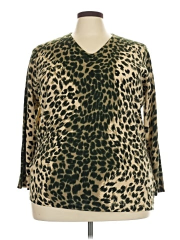 Fashion Bug 3/4 Sleeve T-Shirt (view 1)