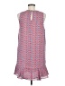 fleur bleue 100% Polyester Print Red Casual Dress Size 6 - photo 2