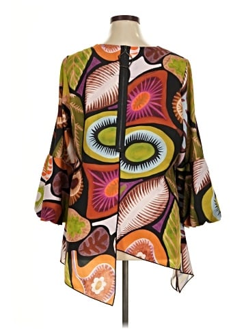 I.C. By Connie K 3/4 Sleeve Blouse (view 2)