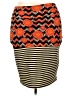 Lularoe Chevron-herringbone Orange Casual Skirt Size XXL - photo 2