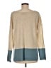 Vince. 100% Cashmere Color Block Tan Cashmere Pullover Sweater Size M - photo 2