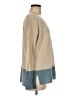 Vince. 100% Cashmere Color Block Tan Cashmere Pullover Sweater Size M - photo 4