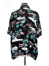 John Paul Richard 100% Rayon Tropical Black Short Sleeve Button-Down Shirt Size 1X - photo 2