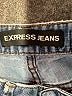 Express Jeans Hearts Blue Jeans Size 6 - photo 7