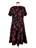 Lane Bryant Floral Black Casual Dress Size 16 - photo 2