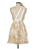 Thread Social 100% Silk Tie-dye Ivory Cocktail Dress Size 6 - photo 2