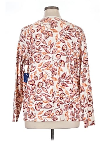Karen Scott Sport Long Sleeve Blouse (view 2)