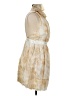 Thread Social 100% Silk Tie-dye Ivory Cocktail Dress Size 6 - photo 4