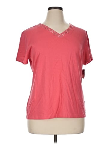 JM Collection Short Sleeve Top (view 1)