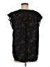 Chaus 100% Polyester Stars Black Sleeveless Blouse Size M - photo 2