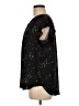 Chaus 100% Polyester Stars Black Sleeveless Blouse Size M - photo 5