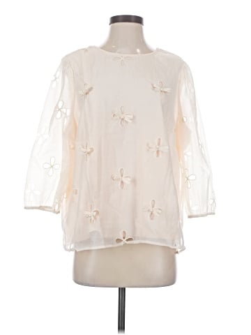 Adrianna Papell 3/4 Sleeve Blouse (view 1)