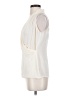 CAbi 100% Polyester Ivory Sleeveless Blouse Size XS - photo 5