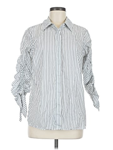 CAbi 3/4 Sleeve Button-Down Shirt (view 1)