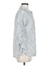 CAbi 100% Cotton Stripes White 3/4 Sleeve Button-Down Shirt Size M - photo 4