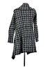 Tahari Houndstooth Gray Coat Size XS - photo 2