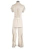Blu Pepper Solid Ivory Jumpsuit Size S - photo 2