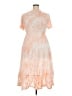 Torrid 100% Rayon Tie-dye Orange Cocktail Dress Size 2X Plus (2) - photo 2