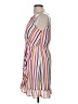 Mi ami 100% Polyester Stripes Pink Casual Dress Size M - photo 5