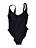 J.Crew Solid Black One Piece Swimsuit Size 2 - photo 1