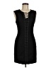 Bebe 100% Polyester Black Cocktail Dress Size M - photo 1