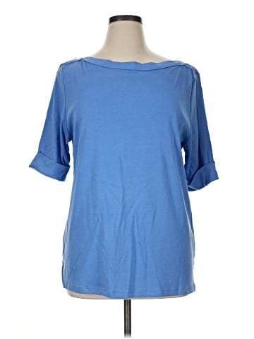 Karen Scott Short Sleeve Top (view 1)
