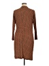 MICHAEL Michael Kors Polka Dots Brown Casual Dress Size 1X - photo 2