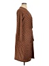 MICHAEL Michael Kors Polka Dots Brown Casual Dress Size 1X - photo 4