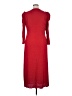 J.Crew 100% Viscose Red Casual Dress Size 16 - photo 2