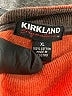 KIRKLAND Signature 100% Cotton Orange Pullover Sweater Size XL - photo 7