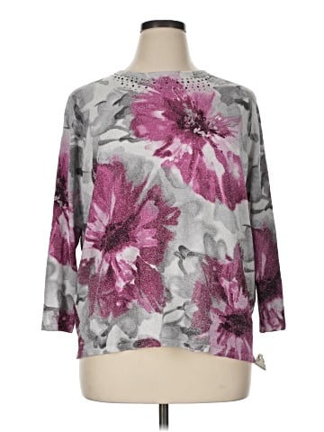Alfred Dunner 3/4 Sleeve Blouse (view 1)