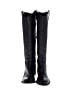INC International Concepts 100% Leather Black Boots Size 8 1/2 - photo 2