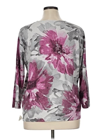 Alfred Dunner 3/4 Sleeve Blouse (view 2)