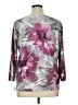 Alfred Dunner Floral Gray 3/4 Sleeve Blouse Size XL - photo 2