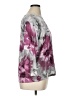 Alfred Dunner Floral Gray 3/4 Sleeve Blouse Size XL - photo 4