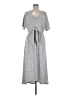 Eyeshadow Gray Casual Dress Size M - photo 1
