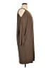 MICHAEL Michael Kors Solid Brown Casual Dress Size 1X - photo 4