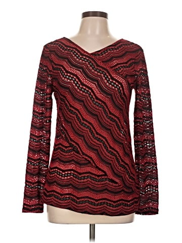 Dana Buchman Long Sleeve Top (view 1)