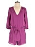 Krisa Solid Purple Romper Size XS - photo 1