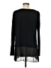 Eileen Fisher 100% Silk Black Long Sleeve Top Size 9 - photo 2
