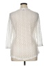 JM Collection 100% Polyester Ivory 3/4 Sleeve Top Size XL - photo 2