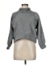 LNA Solid Gray Turtleneck Sweater Size M - photo 1