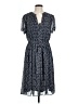 MSK 100% Polyester Paisley Blue Casual Dress Size 20 - photo 1
