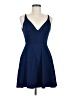 Lulus Solid Blue Cocktail Dress Size M - photo 1